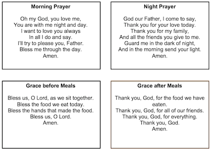 St Bernadette's Catholic Primary Academy - Academy Prayers