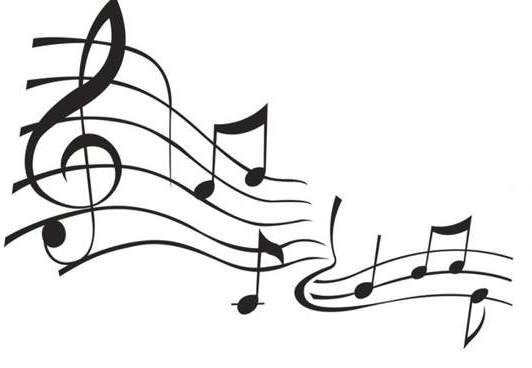 music room clipart black and white