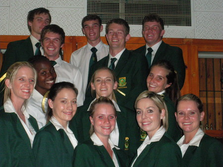 Current and Former students in the Protea Squad