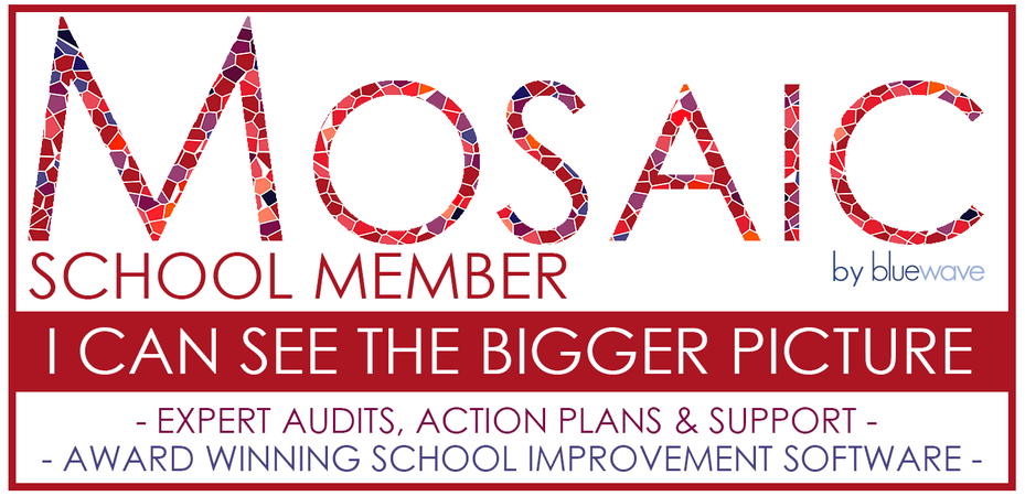 “Award Winning School Improvement Software. Build your picture of school improvement with Mosaic by Bluewave.”