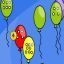 Number balloon game