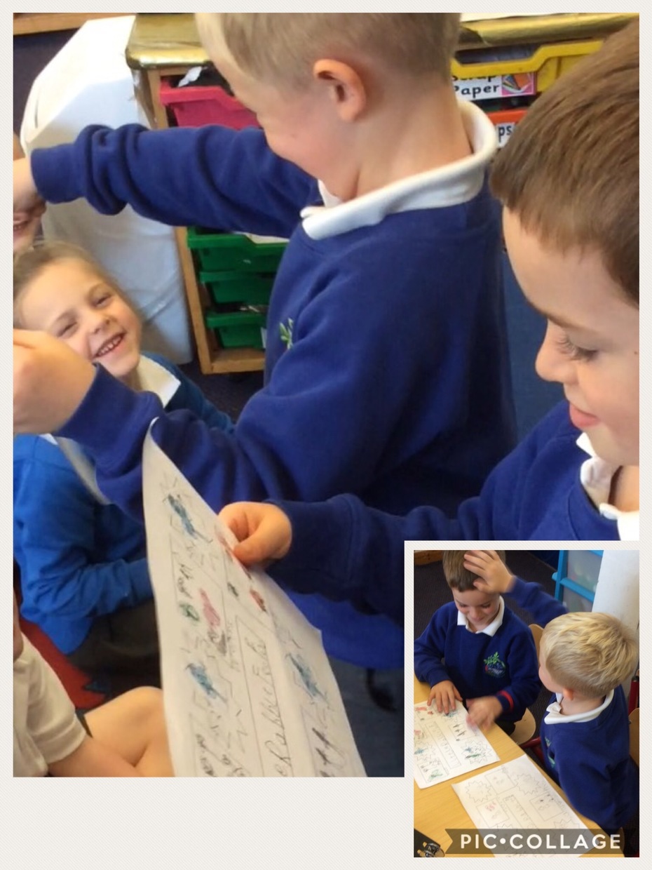 Sharing Little Rabbit Foo Foo story maps.