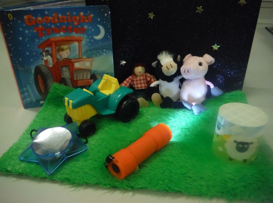 A snuggly 'Snooze Book' story box to enjoy at bedtime