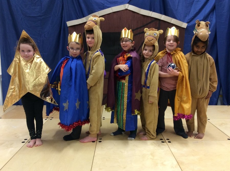 The kings continued to follow the star.