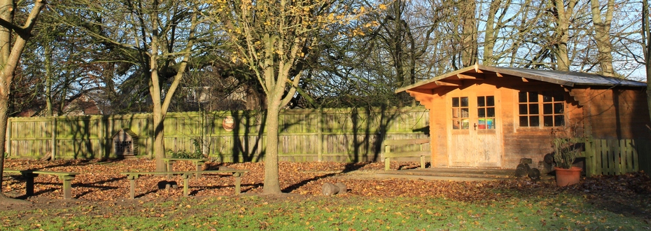 Our outdoor learning area