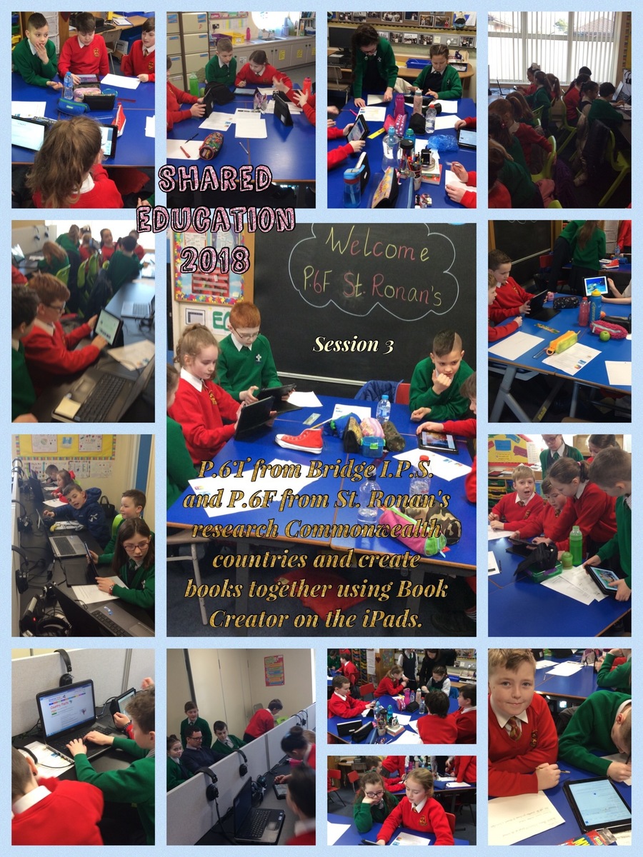 Making e-books together about our chosen Commonwealth games countries using Book Creator app.