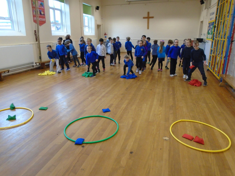 Beanbag challenge