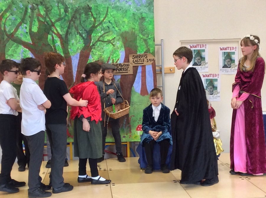 Seize him! I knew you wouldn't be able to resist a challenge or the chance to kiss Maid Marian's hand.