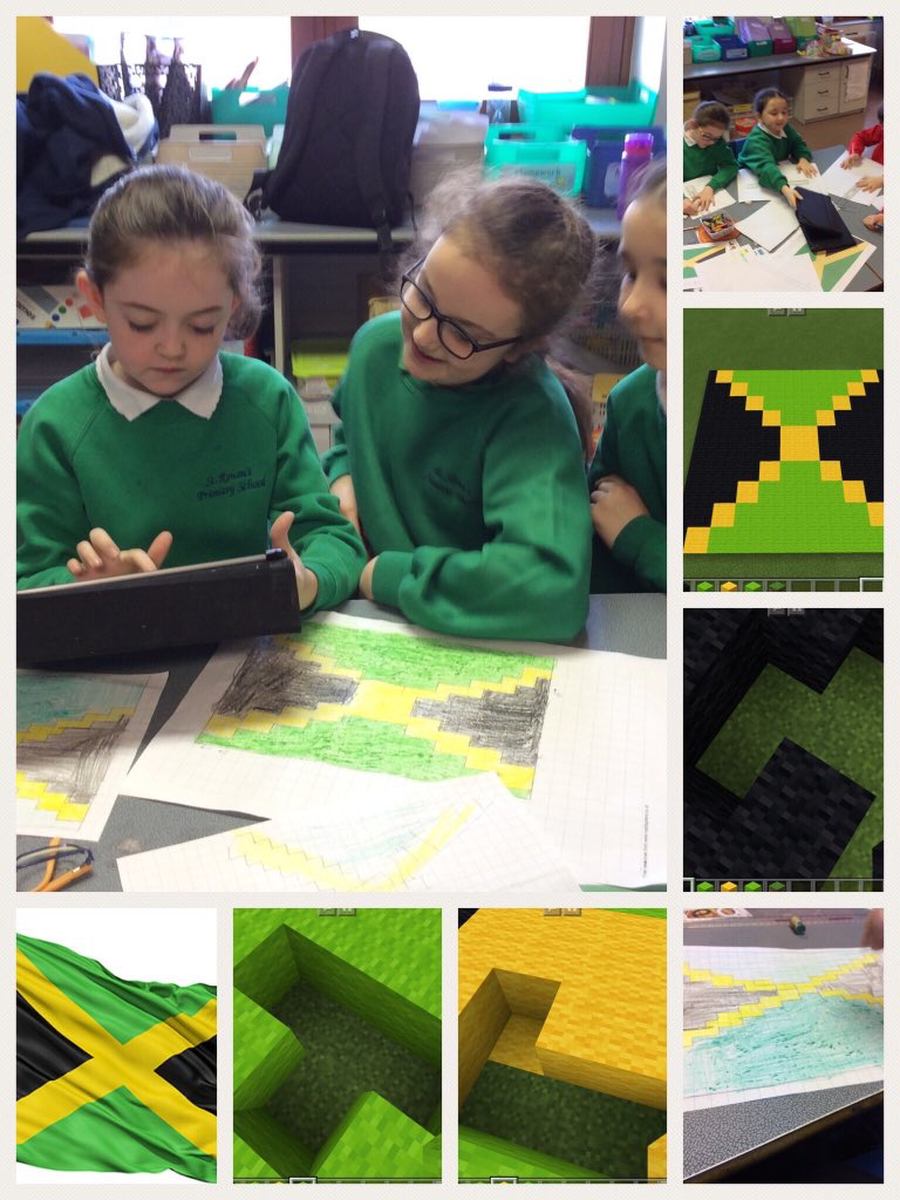 Creating flags from our Commonwealth countries