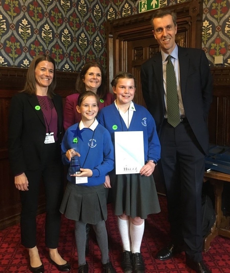 Awards Presented by Andrew Selous MP Co-Chair - All Party Parliamentary Cycling Group