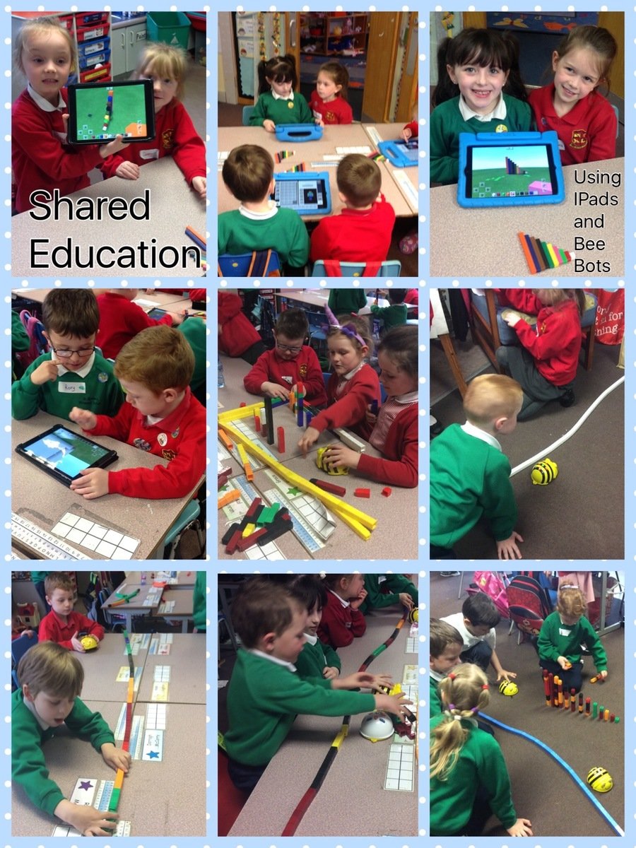 We loved using Beebot and the iPads to develop our ICT and Maths skills