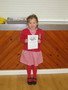 <p>Well done Emily for achieving </p><p>her Stage 1 swimming certificate</p>