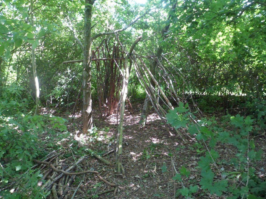 Learning to build shelters