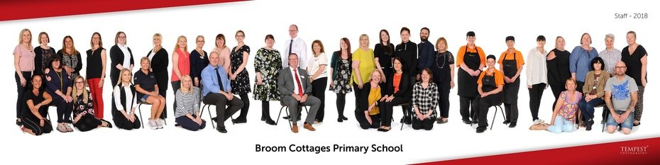 Broom Cottages Primary and Nursery School Staff 2015 - Photograph courtesy of TEMPEST PHOTOGRAPHY