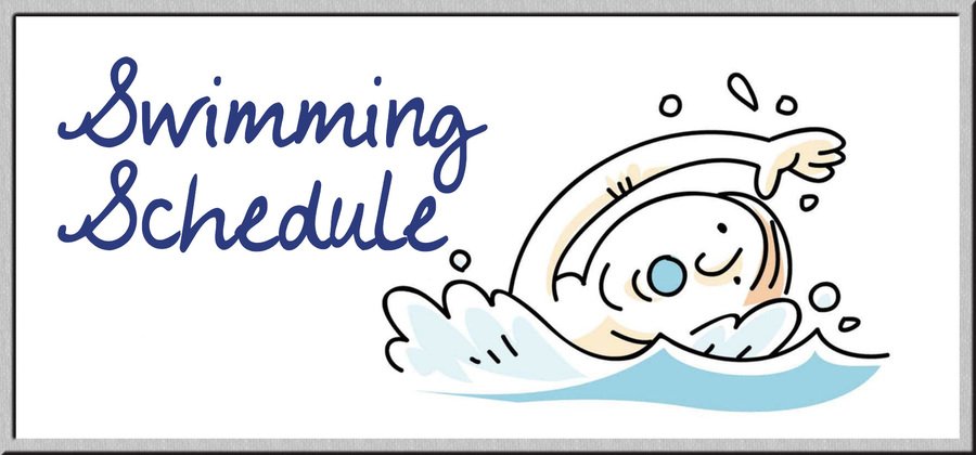 Class swimming dates.