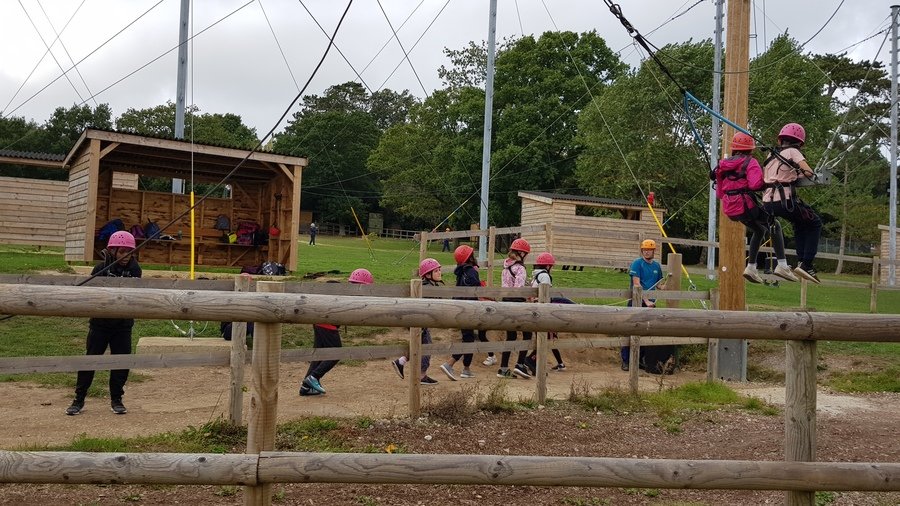 Who is pulling the Giant Swing?