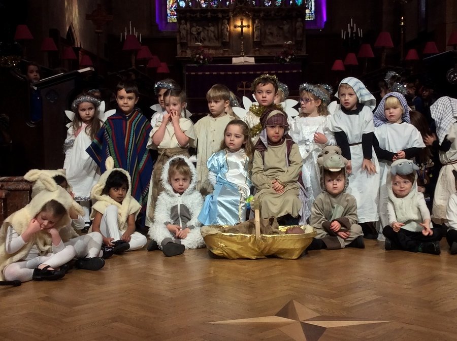 When the angels had gone the shepherds said to one another, 'Let's go to Bethlehem to see what has happened.' So the shepherds went to Bethlehem and found Mary and Joseph. The baby Jesus was lying in a manger as they had been told. 