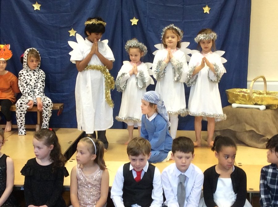 The Angel Gabriel told Mary that she was the special one who would have God's son.
