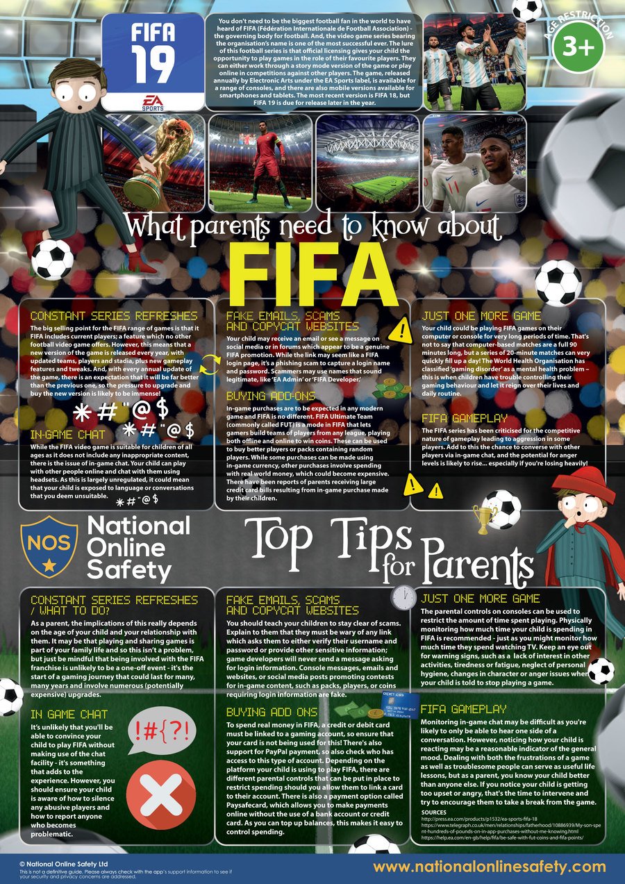 E-safety Quick Read – FIFA 23  Naburn Church of England Primary