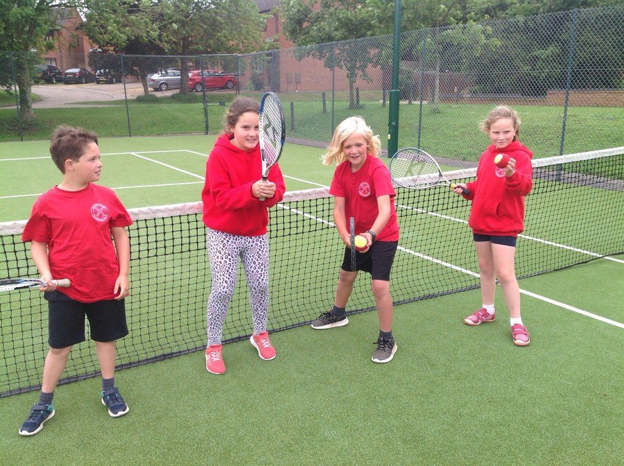 Year 3/4 Tennis June 2019