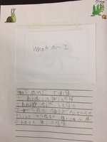 Guess the minibeast Writing 1.JPG