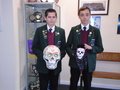 Yr9 Art homework Skulls.JPG