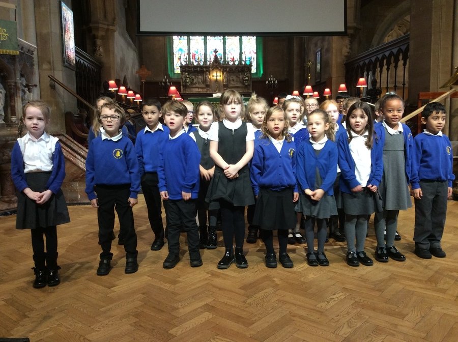 Puffin class sang 'Conkers' 