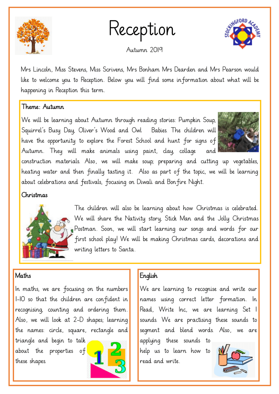 Stockingford Academy Class Page