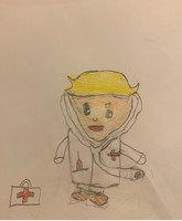 An NHS worker by Alfie
