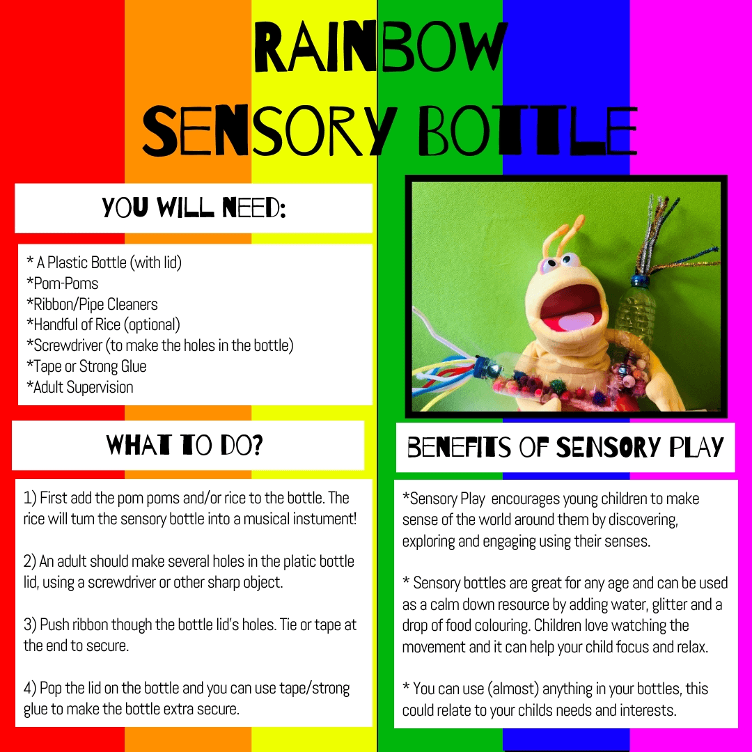 Rainbow Sensory Bottle