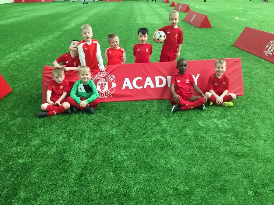 Year 1 Boys Football Team at MUFC