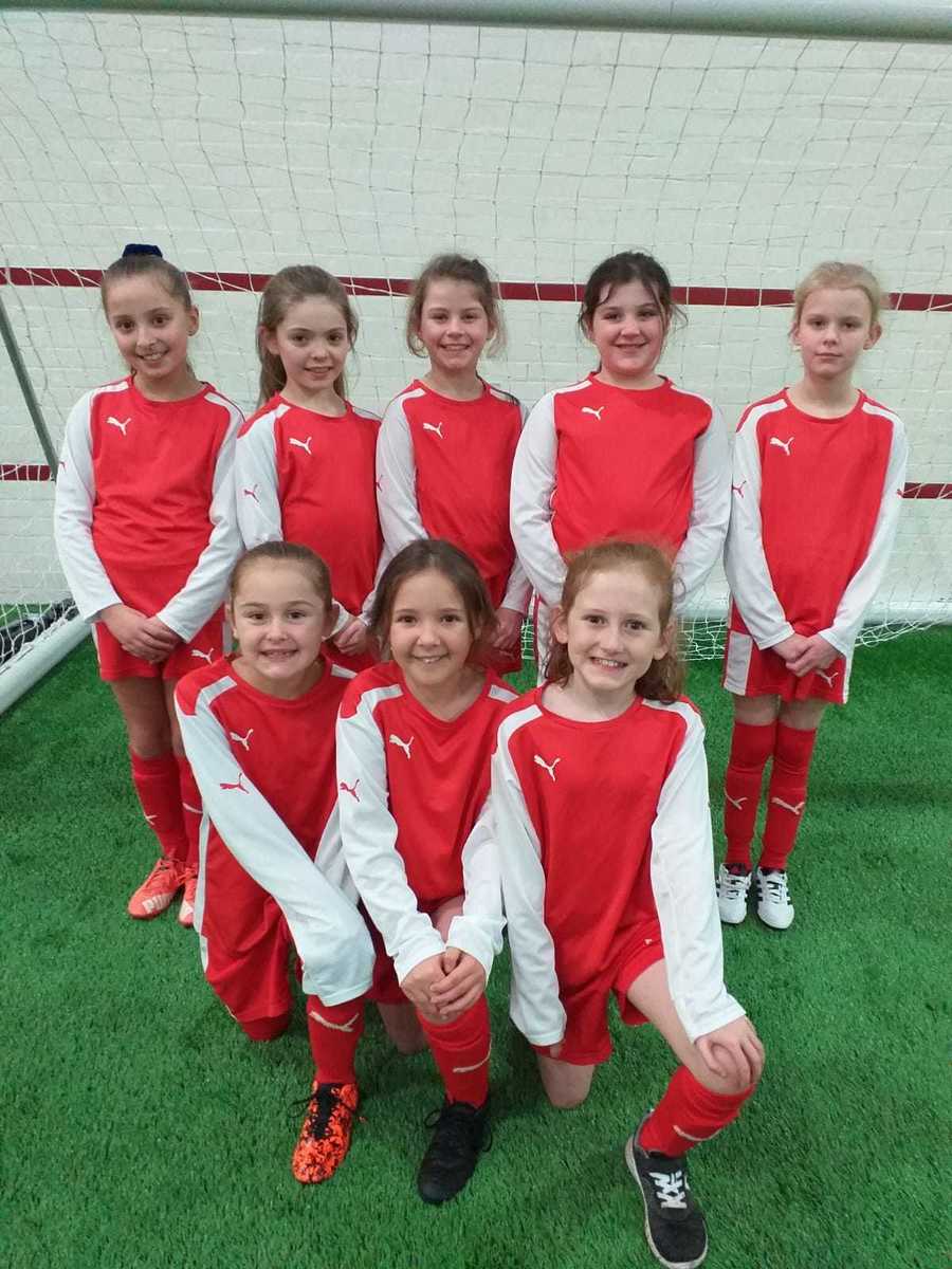 Year 3/4 Girls Football Team at MUFC