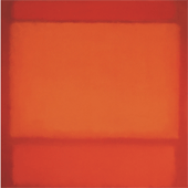 "Red, Orange, Red" by Mark Rothko