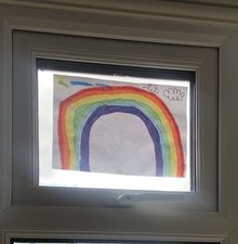 A rainbow from the McGrory family<br>