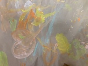 Messy Play and fun with paint<br>
