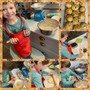 Zachary spent the day before baking treats to eat
