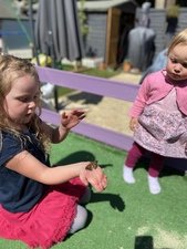 Millie, aged 6 and Bethany, aged 1<br>