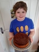 Adam (Year 6) Chocolate Victory Sponge