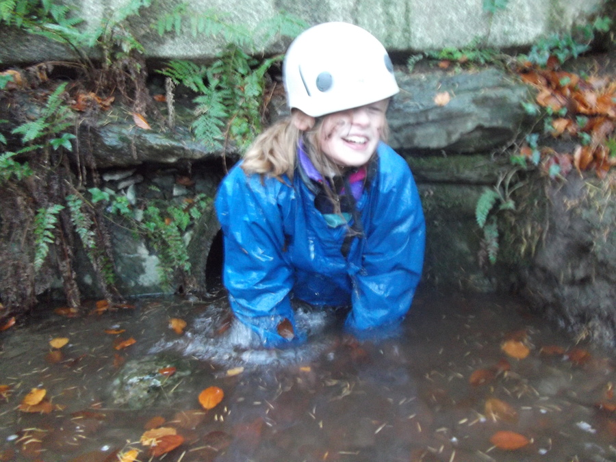 I can't believe I crawled through all of that water!