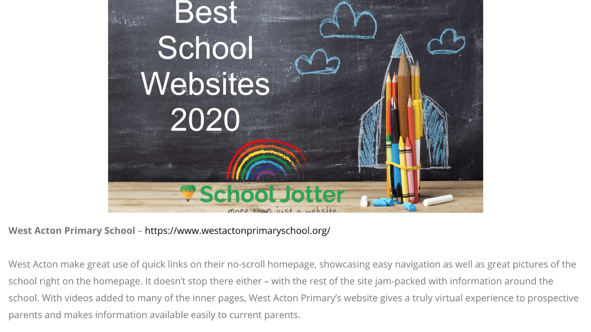 Best School Website 2020