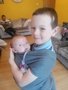 Ollie - big bro duties