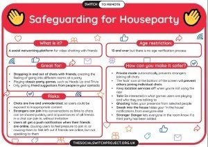 Safeguarding for Houseparty