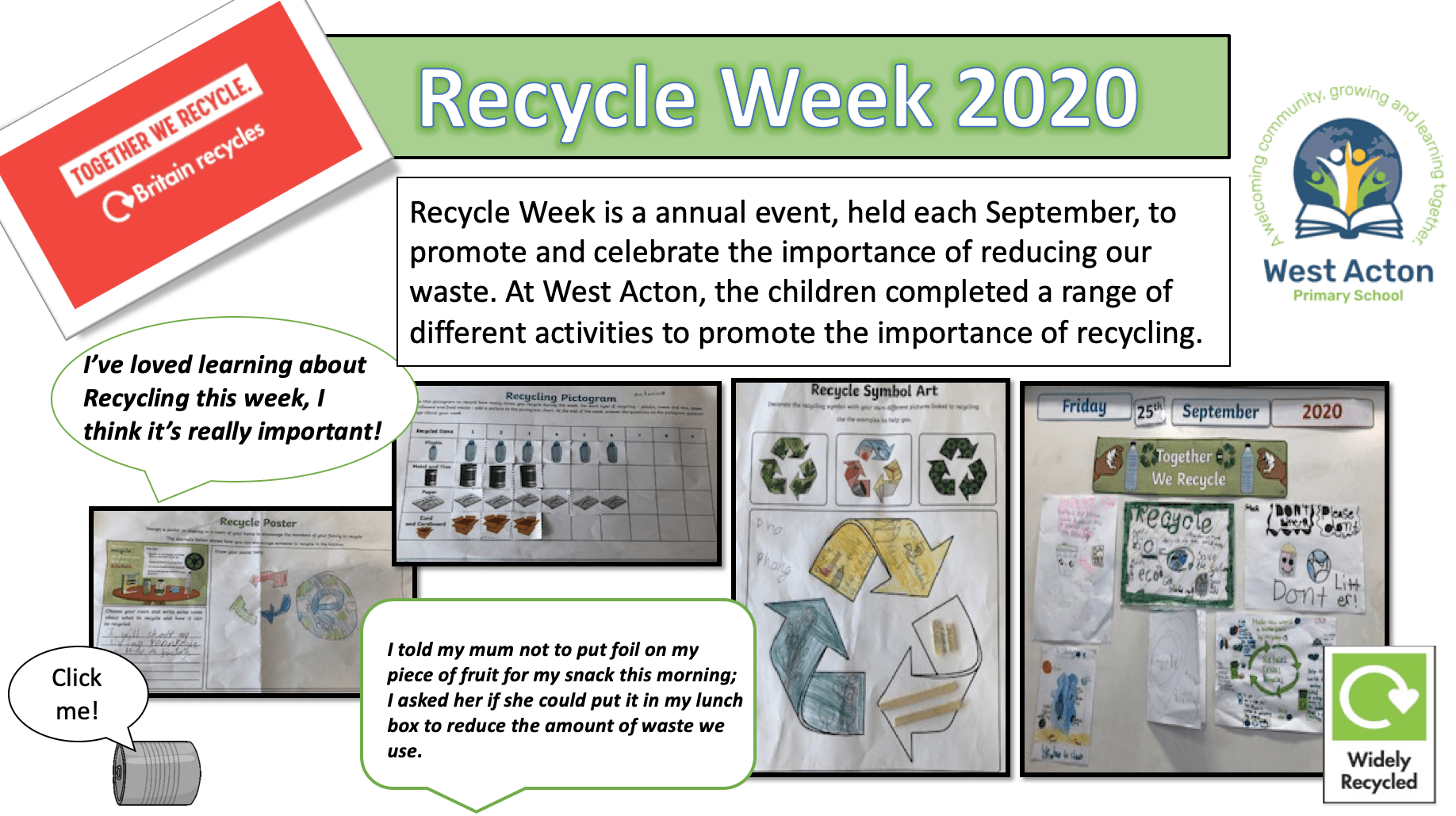 Recycling Week 2020