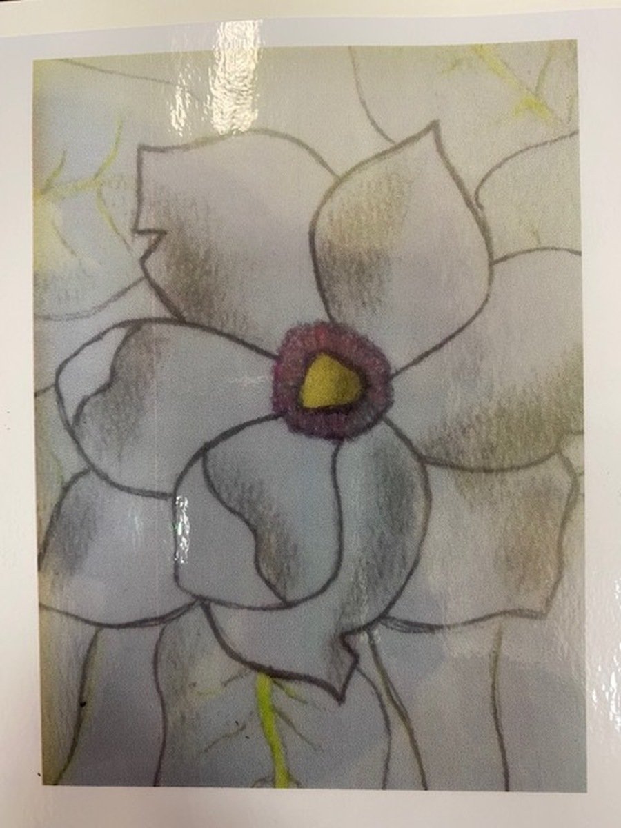 2020 - Jamie's super flower drawing.