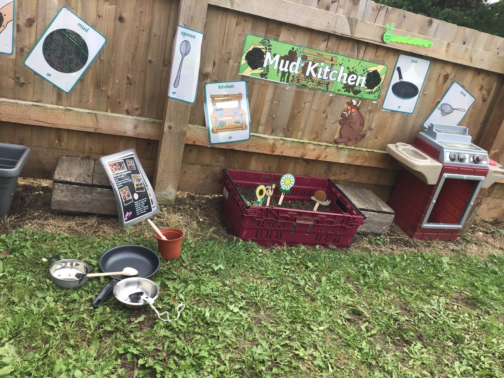 Tiny Toes Day Nursery Garden Mud Kitchen