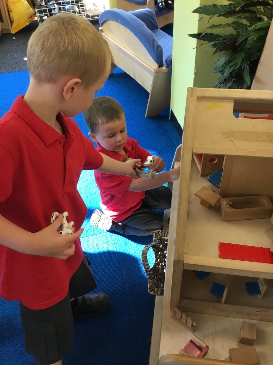 We enjoyed talking about our families
