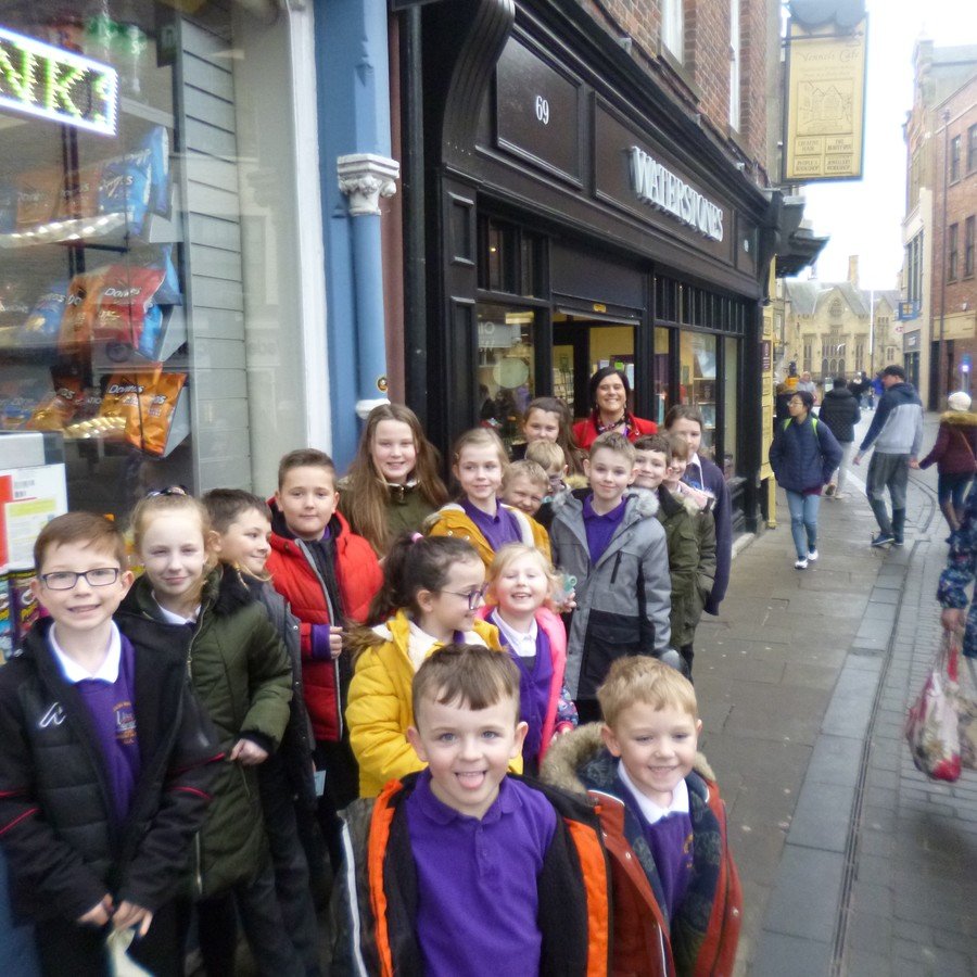 A Reading Reward trip to Waterstones!