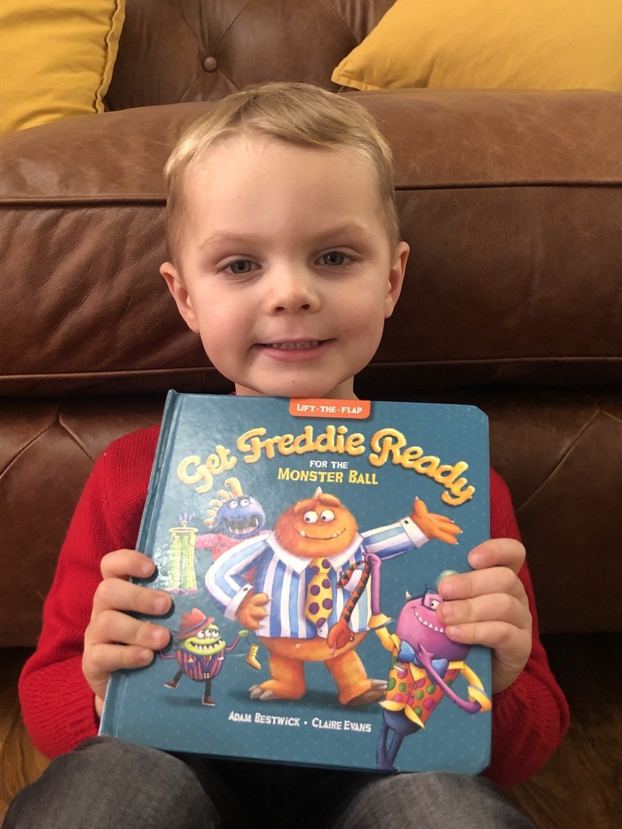 Connor and his mummy say this book is fantastic and so much fun to read.  