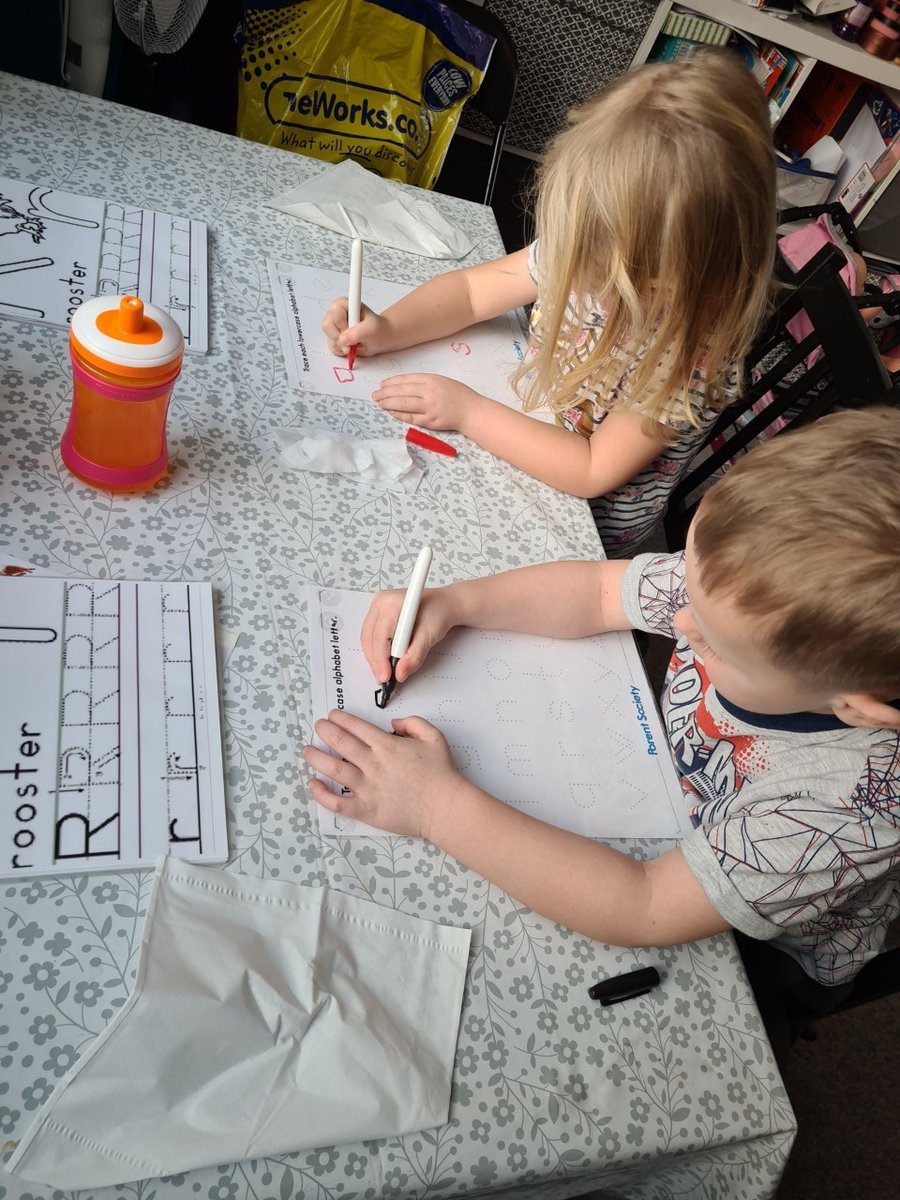 Fantastic Scarlette and Reggie.  Well done you are using the correct pencil grip