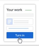 Turning in Work Using an Android